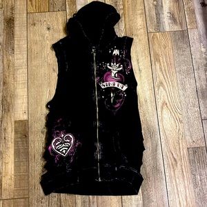 Barely worn cut off hoodie